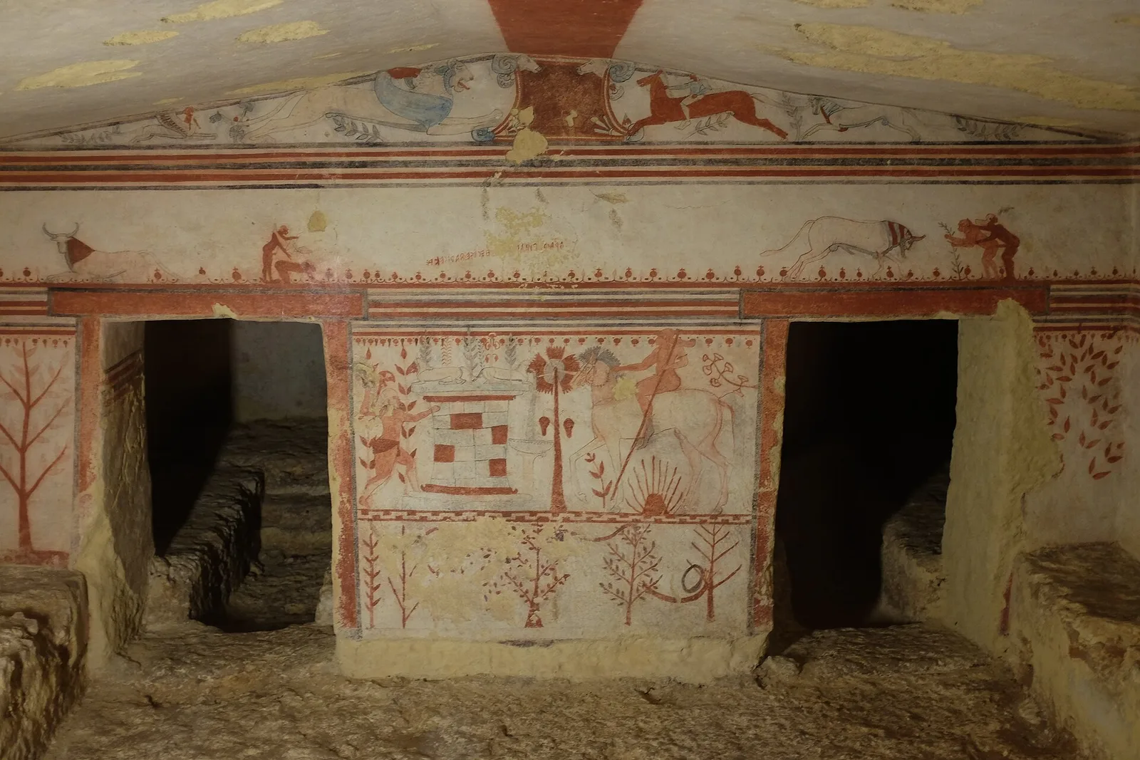 Tomb of the Bulls - Necropolis of Monterozzi